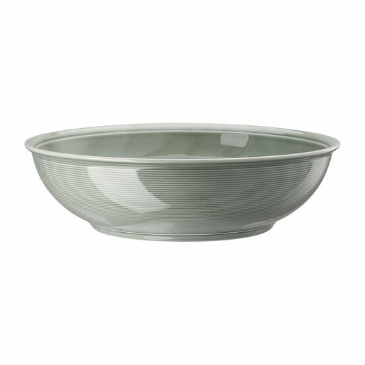 Thomas Trend Colour Schüssel flach, Schale, Porzellan, Moss Green, 32 cm, 11400-401922-13032