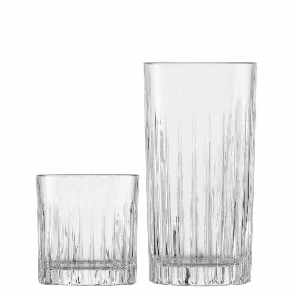 Schott Zwiesel glass set Stage 8-piece, 4 long drink glasses, 4 tumblers, crystal glass, 121882