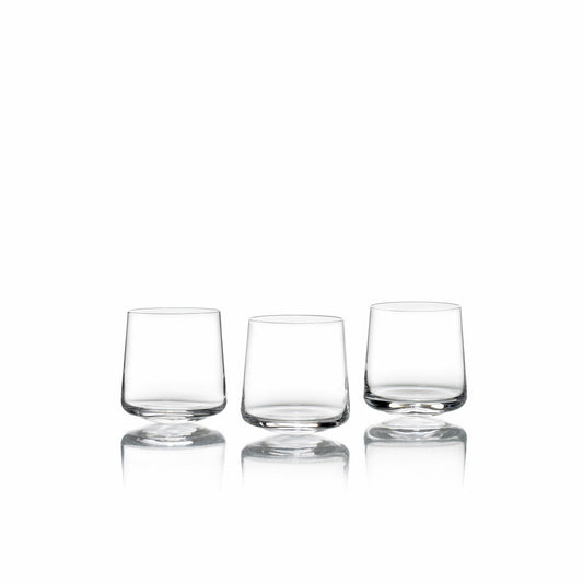 Zone Denmark Twisterglas Rocks, set of 3, water glass, drinking glass, cocktail glass, glass, crystal glass, 300 ml, 15170