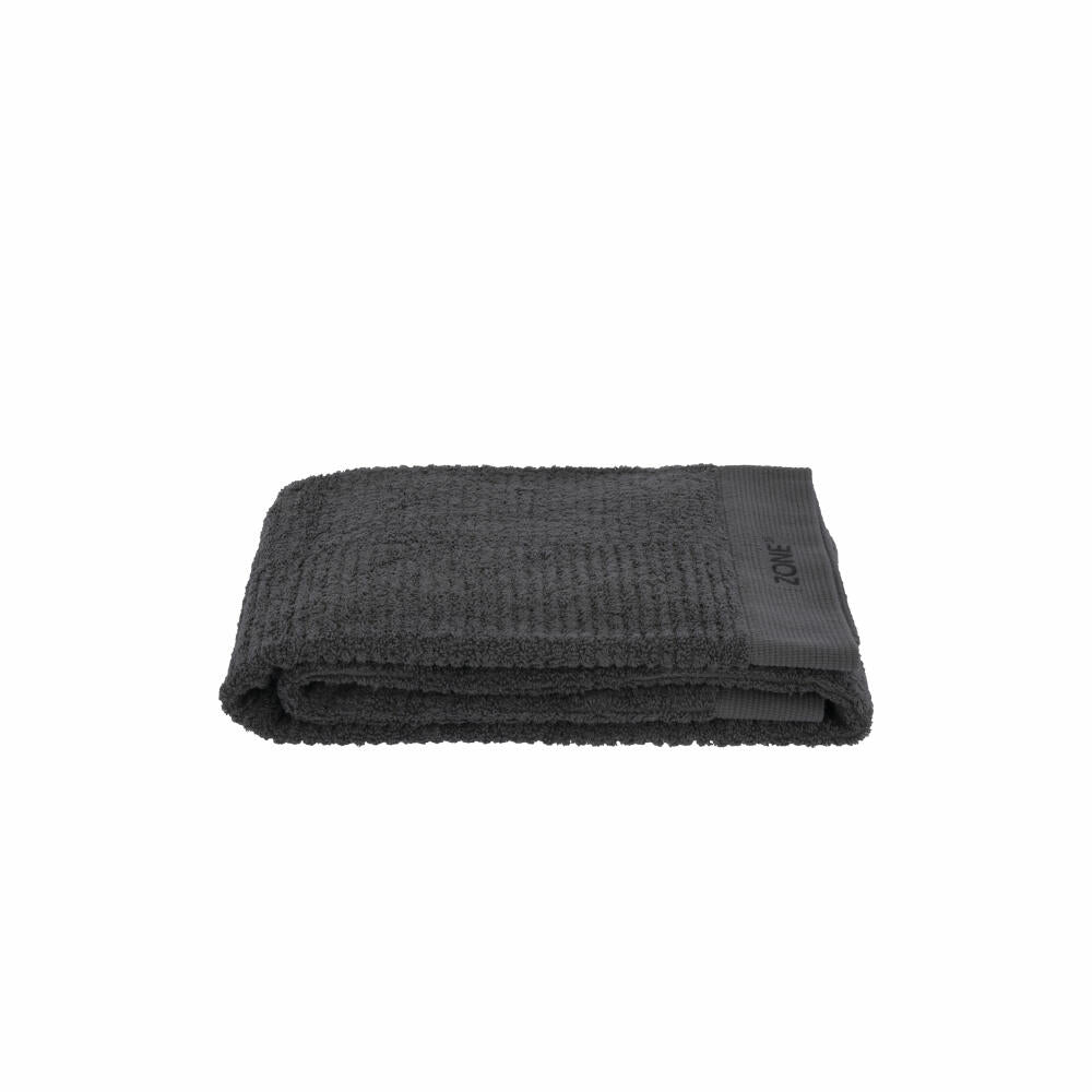 Zone Denmark Bath Towel Classic, Bath Towel, Beach Towel, Hand Towel, Anthracite, 140 x 70 cm, 330195