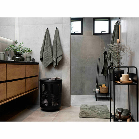 Zone Denmark Handtuch Classic, Badetuch, Gästehandtuch, Baumwolle, Olive Green, 70 x 50 cm, 26443