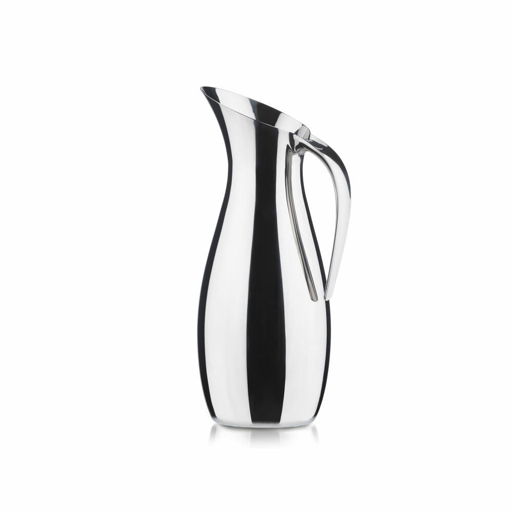 Zone Denmark Kanne Rocks, Carafe, Decanter, Water Jug, Wine Carafe, Steel, Silver, 1.7 L, 11814