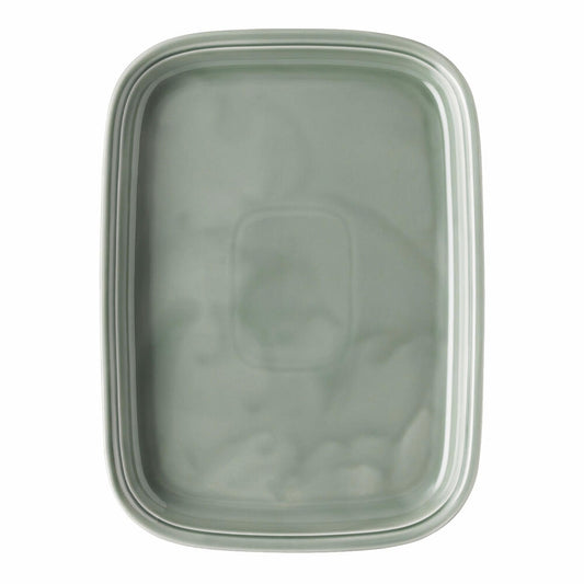 Thomas Trend Colour Platte, Servierplatte, Teller, Porzellan, Moss Green, 33 cm, 11400-401922-12733