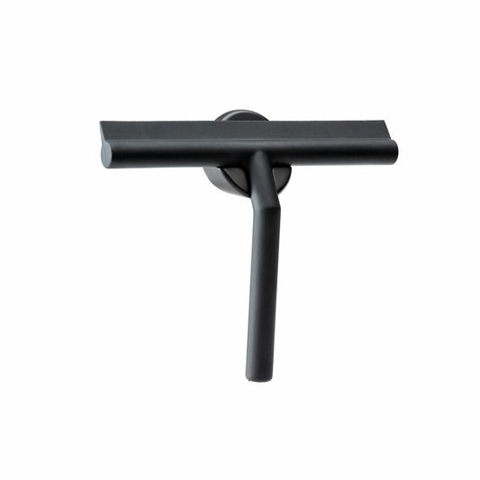 Zone Denmark shower squeegee with holder, squeegee, window cleaner, silicone / ABS, black, 330185