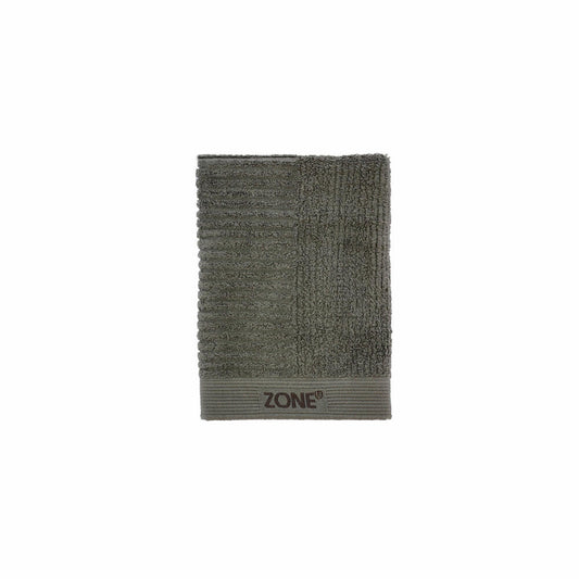 Zone Denmark Towel Classic, Bath Towel, Guest Towel, Cotton, Olive Green, 70 x 50 cm, 26443