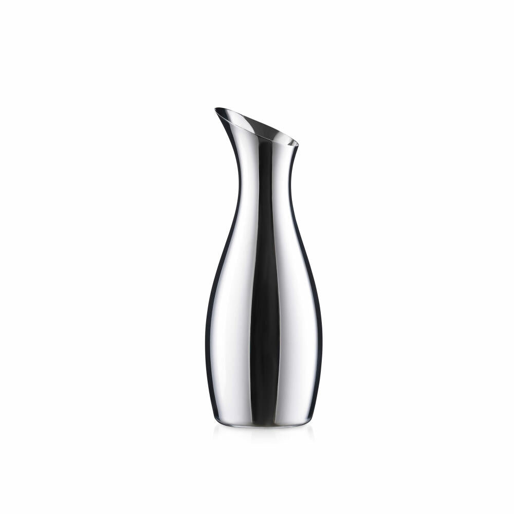 Zone Denmark Kanne Rocks, Carafe, Decanter, Water Jug, Wine Carafe, Steel, Silver, 1 L, 11818