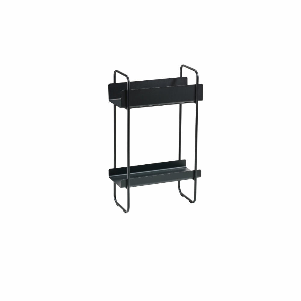 Zone Denmark Console Table A-Console Table, Side Table, Hall Table, Shelf, Metal, Black, H 77.7 cm, 26991