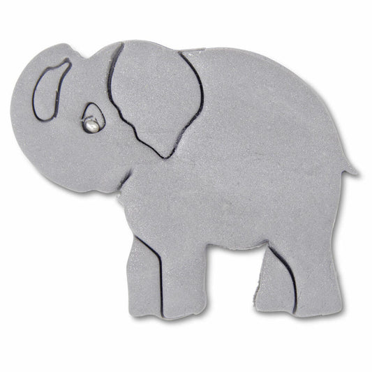 Städter Präge-Ausstecher Elefant, Ausstechform, Plätzchenform, Keks, Plätzchen, Edelstahl, 8 cm, 184220