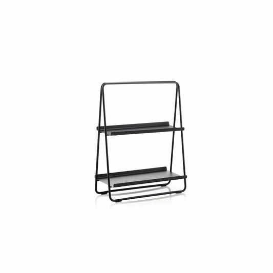 Zone Denmark Regal A-Table, side table, standing shelf, metal shelf, metal, black, H 58 cm, 13612