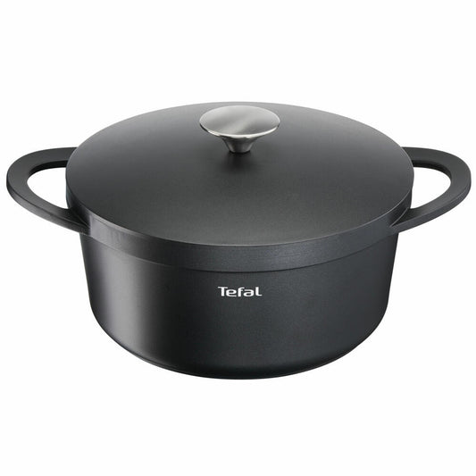 Tefal Trattoria casserole dish, cooking pot, pot, frying pan, suitable for induction, cast aluminum, Ø 28 cm, E21853