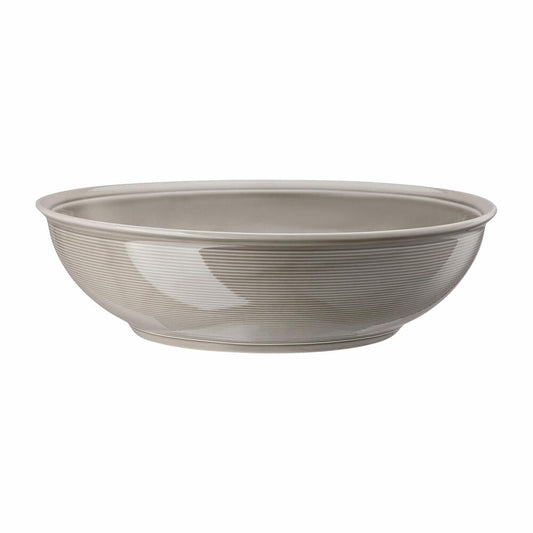 Thomas Trend Colour Schüssel flach, Schale, Porzellan, Moon Grey, 32 cm, 11400-401919-13032