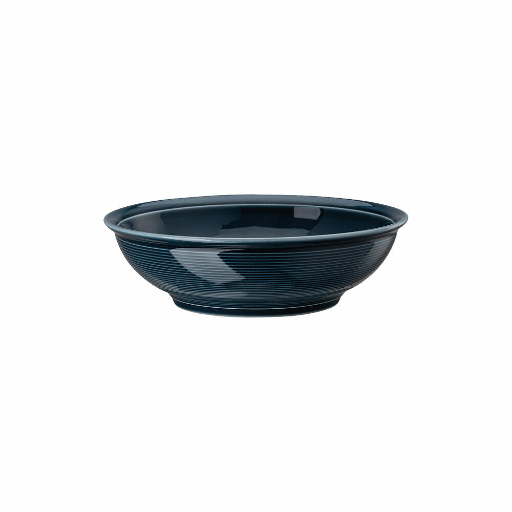 Thomas Trend Colour Schüssel flach, Schale, Porzellan, Night Blue, 22 cm, 11400-401920-13022