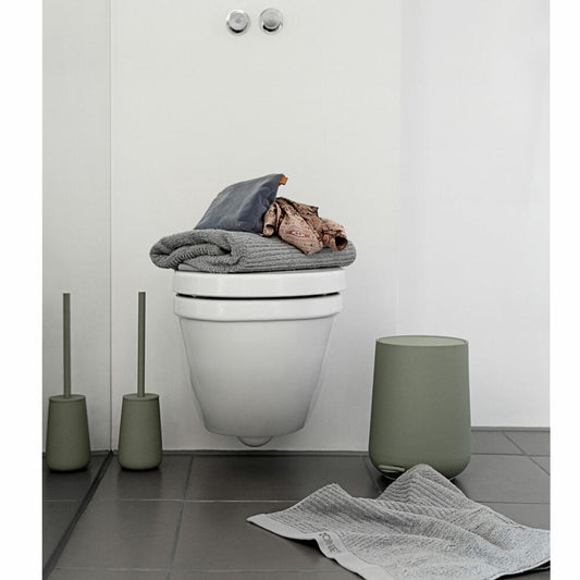 Zone Denmark Pedaleimer Nova, Treteimer, Mülleimer, Kosmetikeimer, Badeimer, ABS, Matcha Green, 3 L, 15253