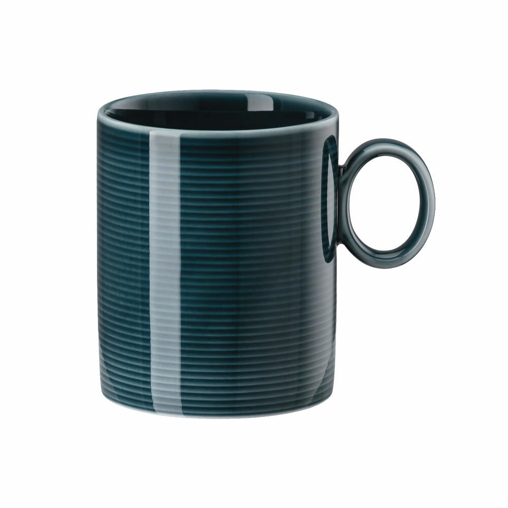 Thomas Loft by Rosenthal Becher mit Henkel groß, Porzellan, Ice Blue, 380 ml, 11900-401918-15571