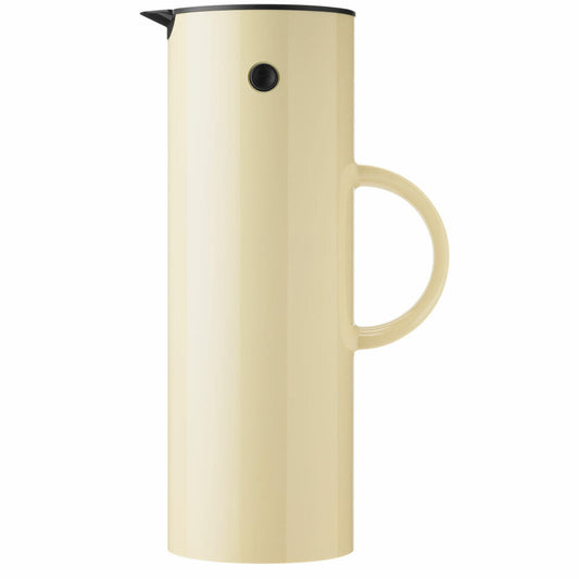 Stelton Isolierkanne EM77 Mellow Yellow, Kanne, Kunststoff, Glas, Gelb, 1 L, 1805