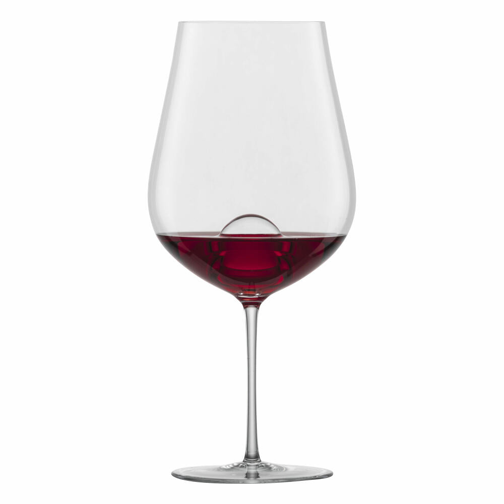 Zwiesel Glas Handmade Red Wine Glass Air Sense Bordeaux Set of 2, Wine Glass, 843 ml, 122187