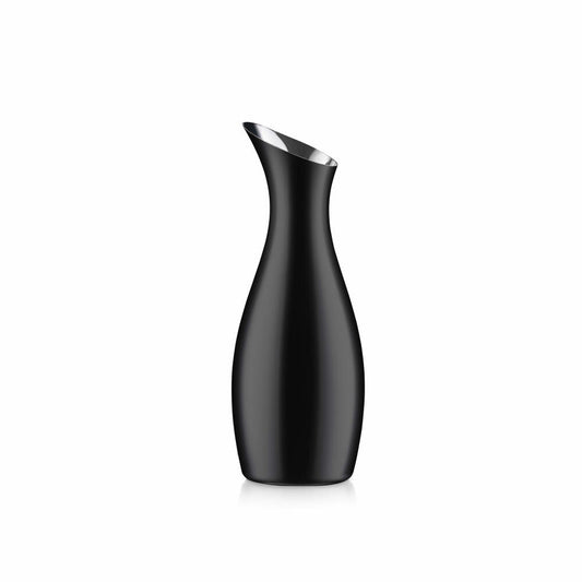 Zone Denmark Kanne Rocks, Carafe, Decanter, Water Jug, Wine Carafe, Steel, Black, 1 L, 11821