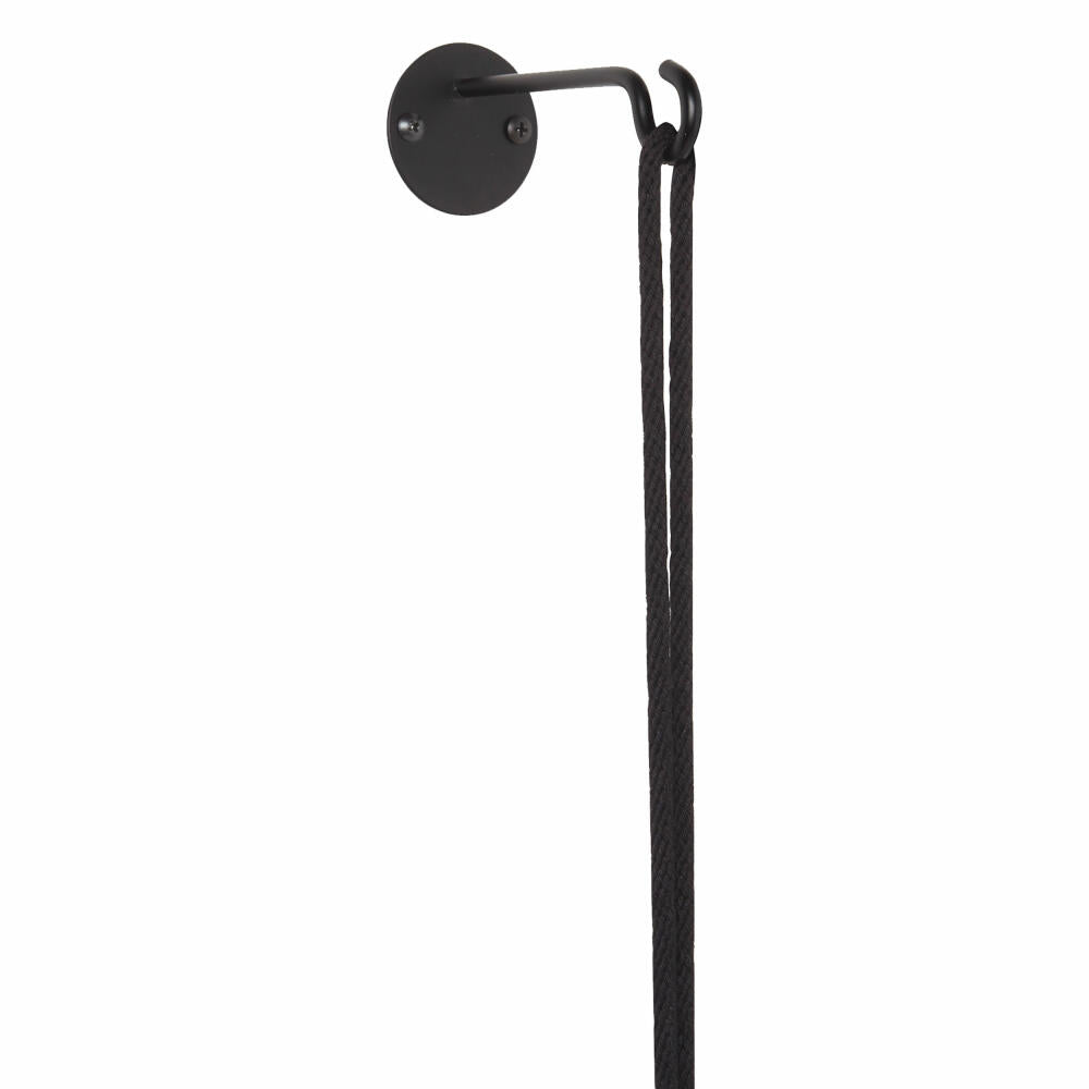 Umbra Bolo Blumenampel für Innen, Zimmerpflanze, Sukkulenten, Keramik / Messing, Schwarz, 109 cm, 1009571-040