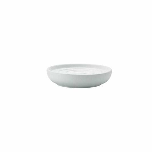 Zone Denmark Soap Dish Nova, Soap Tray, Soap Holder, Porcelain, White, Ø 11 cm, 330103