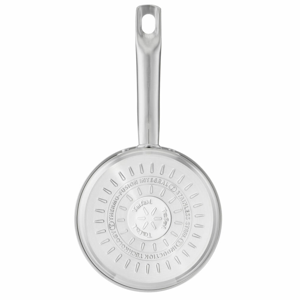 Tefal Virtuoso pot set, 7-piece, cooking pot, pot, saucepan, induction-suitable, stainless steel, E492S7