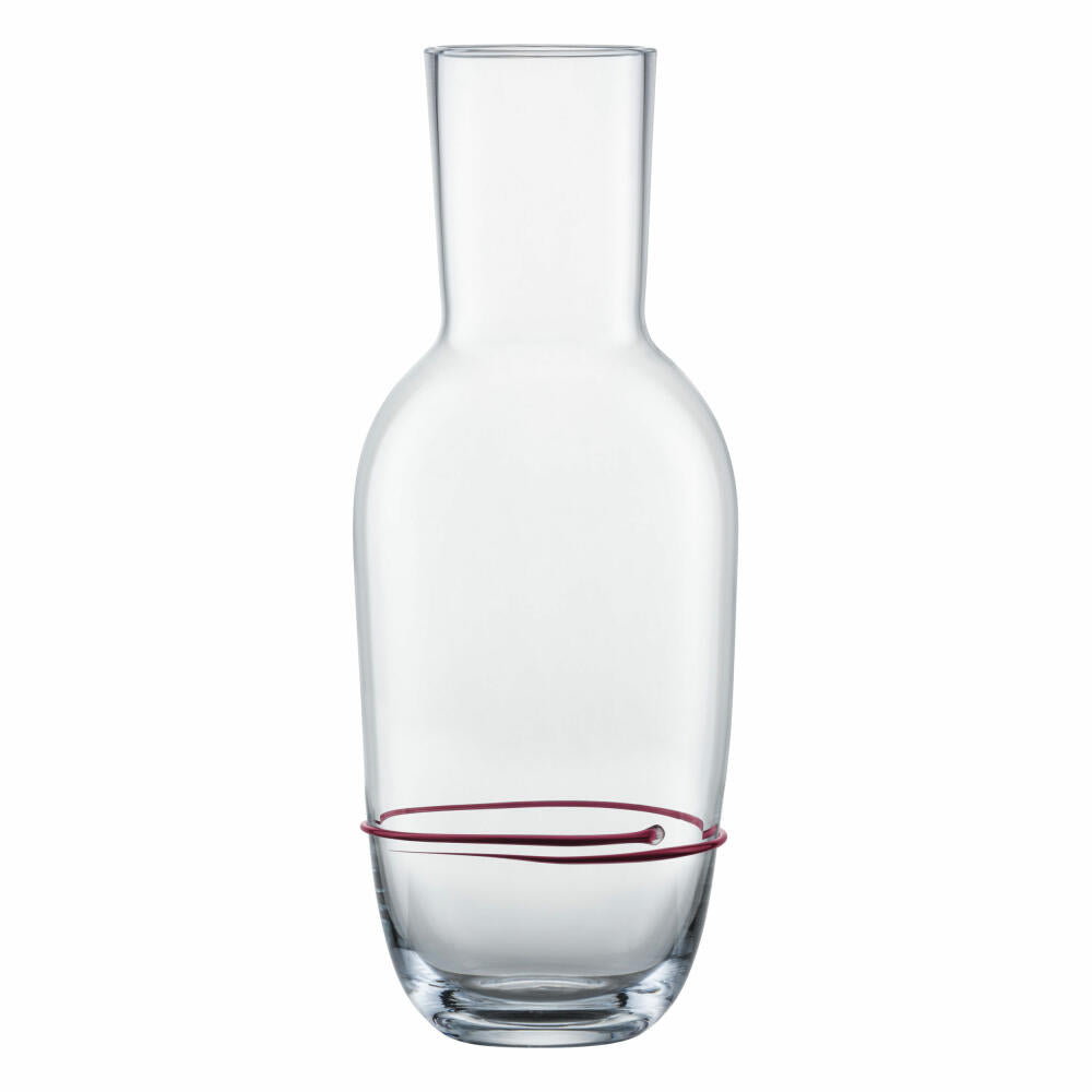 Zwiesel Glas Handmade Carafe Aura Aubergine, Water Carafe, Water Bottle, 1.5 L, 121681