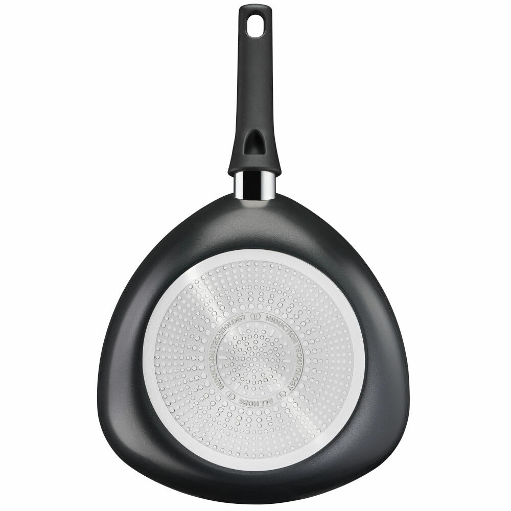 Tefal Start Easy Dreiecks-Pfanne, Bratpfanne, Pfanne, Induktionsgeeignet, Aluminium, Ø 26 cm, C26770
