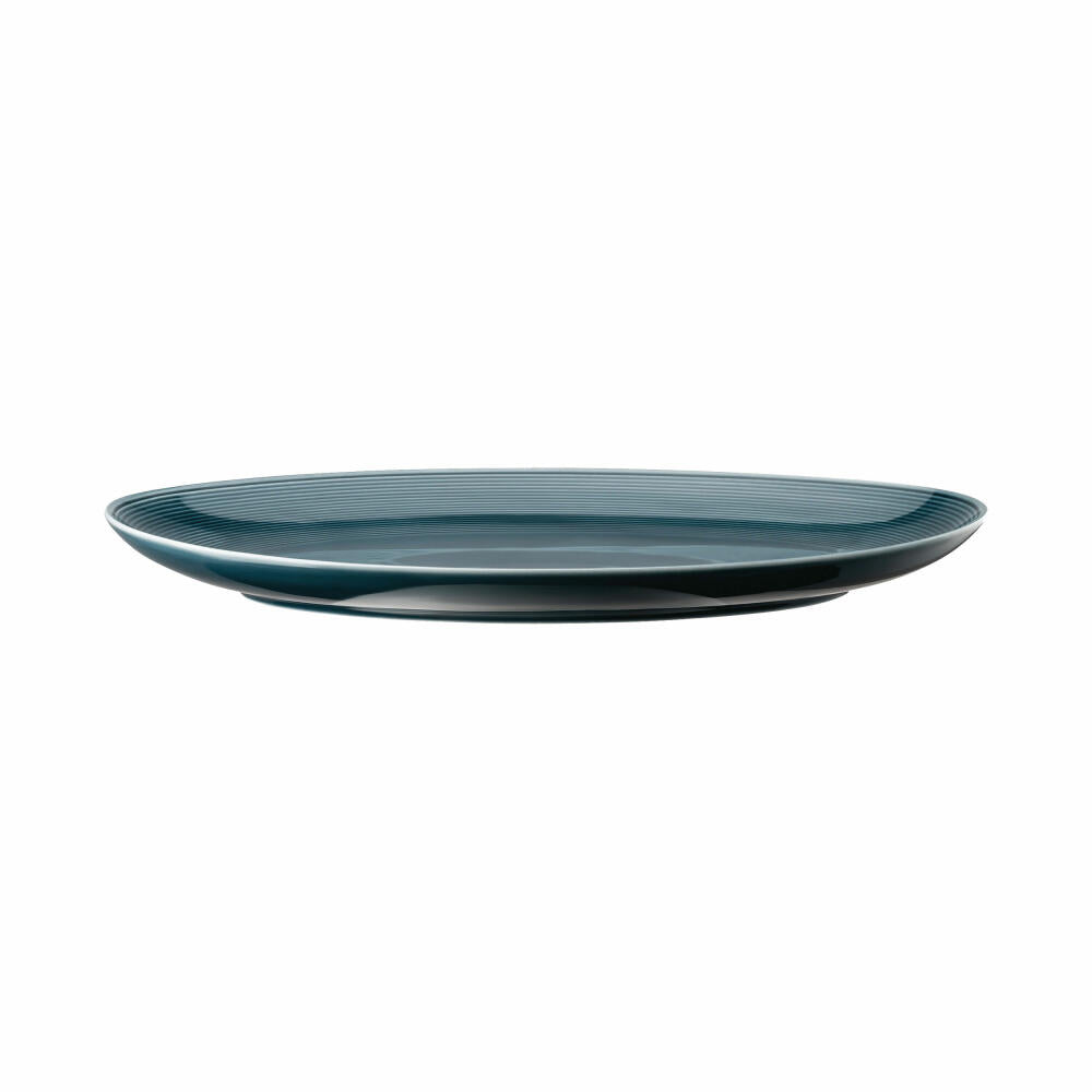 Thomas Loft by Rosenthal Plate, serving plate, porcelain, Ice Blue, 34 cm, 11900-401918-12734