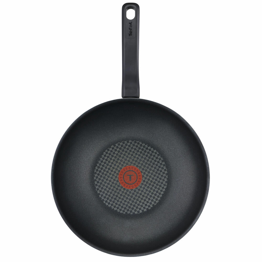 Tefal Resist wok pan, wok pan, non-stick coating, aluminum, Ø 28 cm, D52619