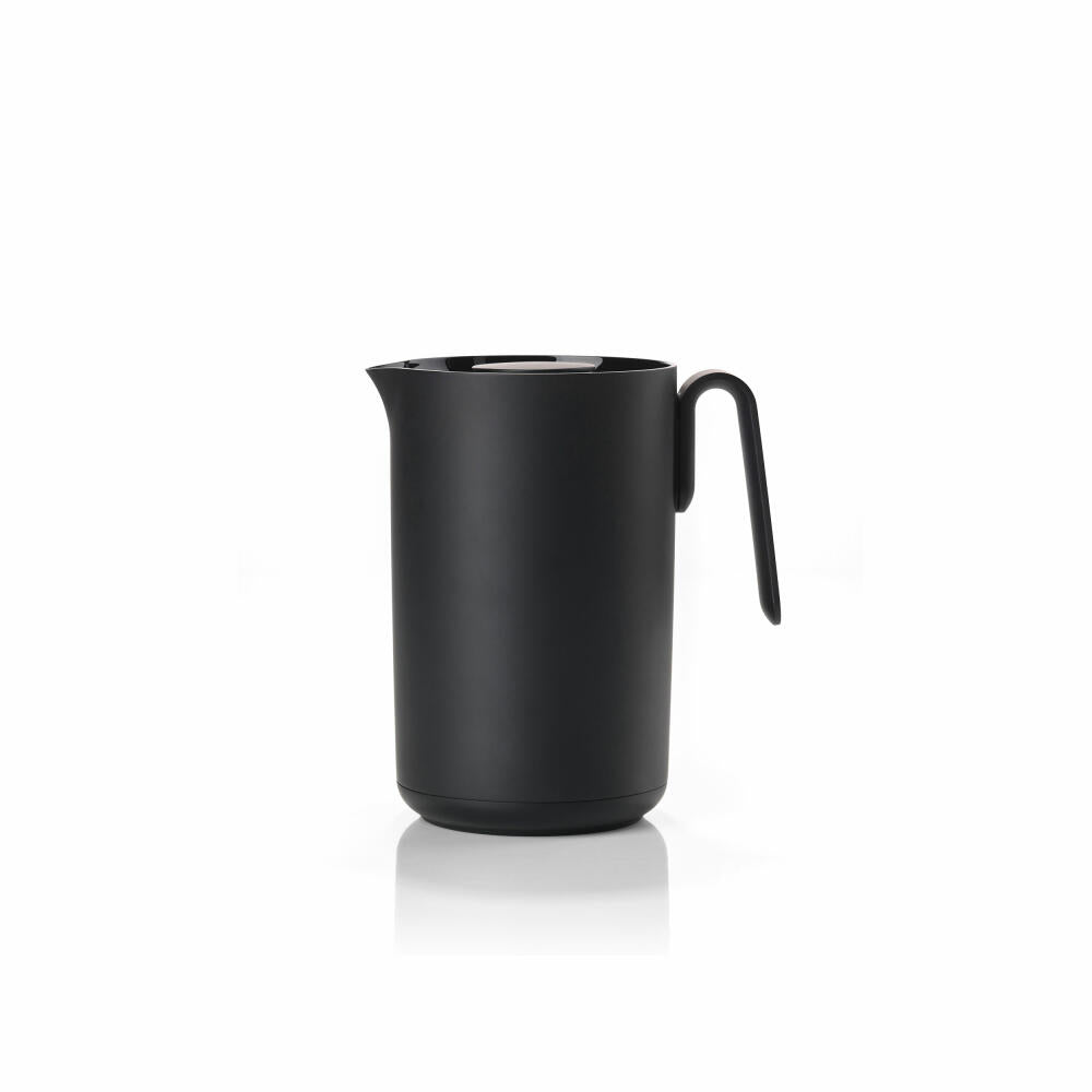 Zone Denmark Thermo Jug Singles, Insulated Jug, Coffee Jug, Plastic / Glass, Black, 1 L, 331802