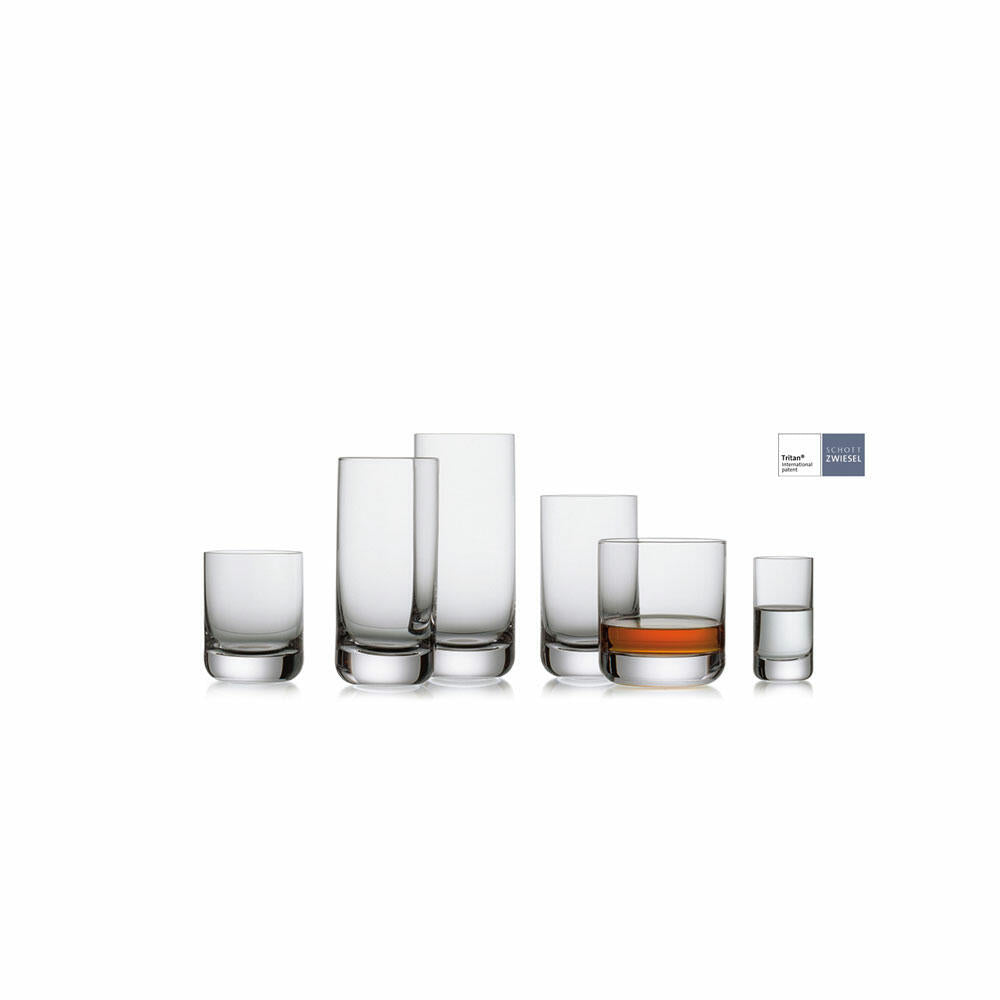 Schott Zwiesel Convention water tumbler, set of 6, water glass, crystal glass, 255 ml, 175514