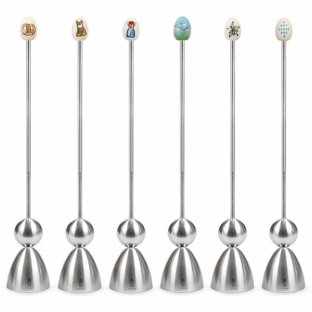 Take2 Clack Dahoam Eggshell Breaking Point Maker Edition Lederhose, Egg Topper, Egg Topper, Egg Opener, Egg Cracker, 99062