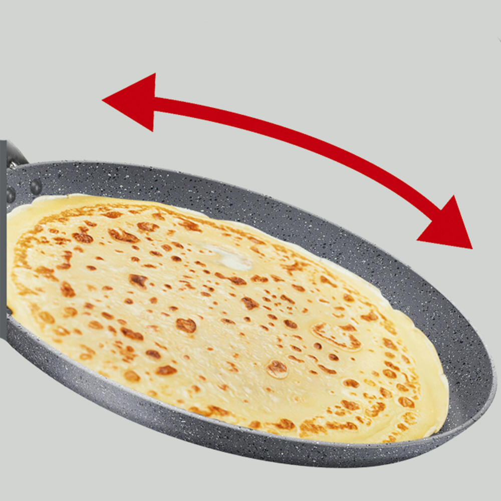 Tefal Resist crepe pan, crepe pan, crepe, pancake, non-stick coating, aluminum, Ø 25 cm, D52610