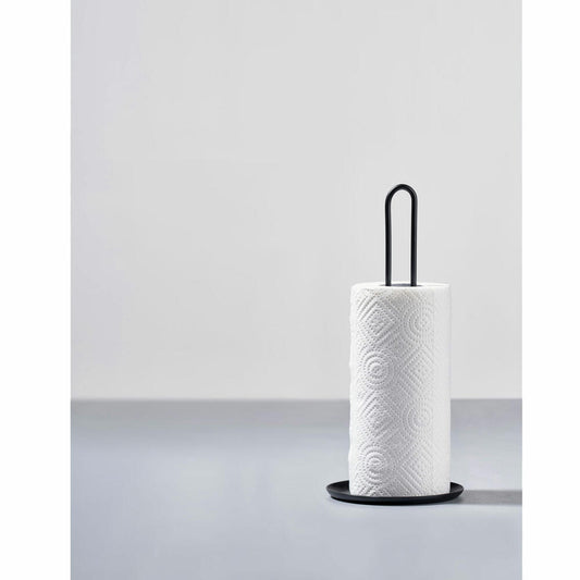 Zone Denmark Küchenrollenhalter Singles, Papierrollenhalter, Küchenpapierhalter, Metall / Eisen, Black, 330464