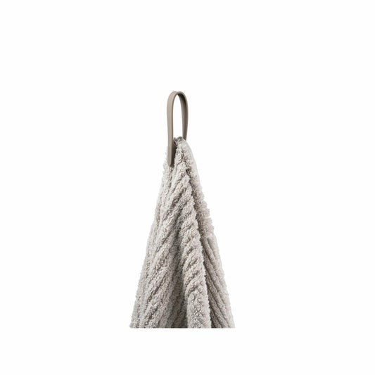 Zone Denmark Handtuchhalter Loop Magnet, 2er Set, Handtuchaufhänger, Handtuchclip, Silikon, Taupe, 27927