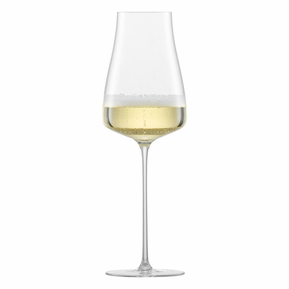 Zwiesel Glas Handmade Champagne Glass The Moment Set of 2, Champagne Glass, 369 ml, 122205