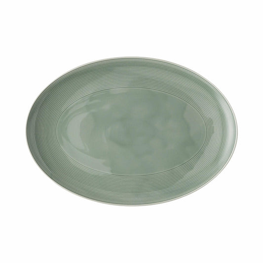 Thomas Platte Loft Colour - Moss Green, Servierplatte, Porzellan, Grün, 34 cm, 11900-401925-12734