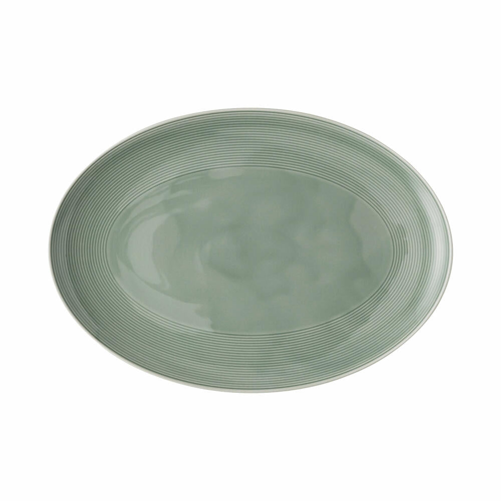 Thomas Platte Loft Colour - Moss Green, Servierplatte, Porzellan, Grün, 34 cm, 11900-401925-12734