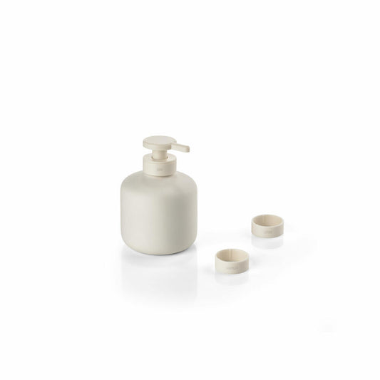 Zone Denmark Soap Dispenser Inu, Soap Dispenser, Dosing Dispenser, Stoneware, White, 250 ml, 23081