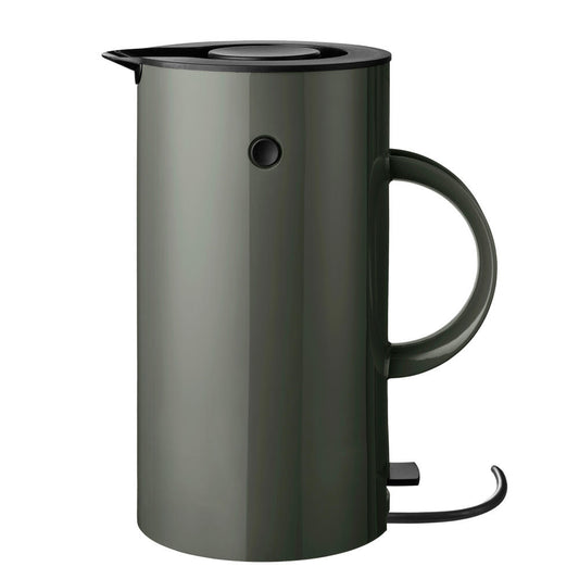 Stelton kettle EM77, PP plastic, stainless steel, Dark Forest, 1.5 L, 890-6