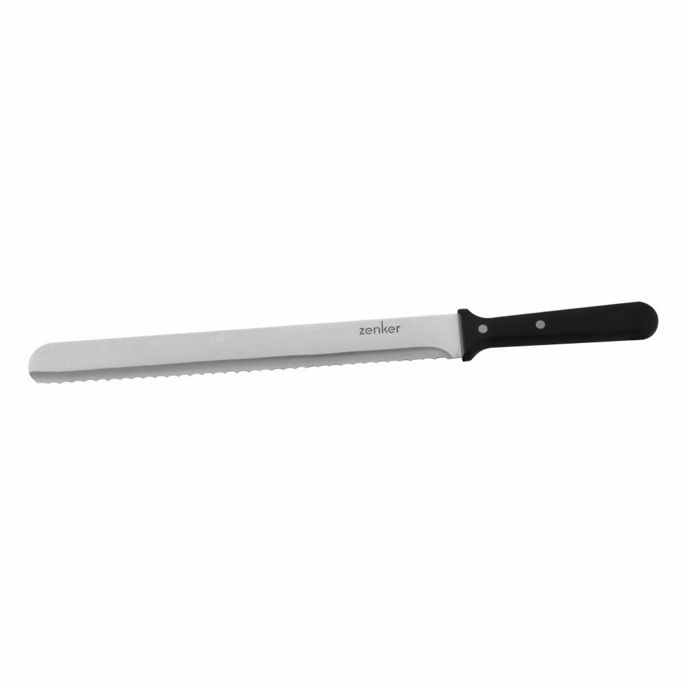 Zenker Patisserie Konditor- und Glasurmesser, Glasur Messer, Konditormesser, Tortenmesser, Streichpalette, Edelstahl, 29.5 cm, 7702