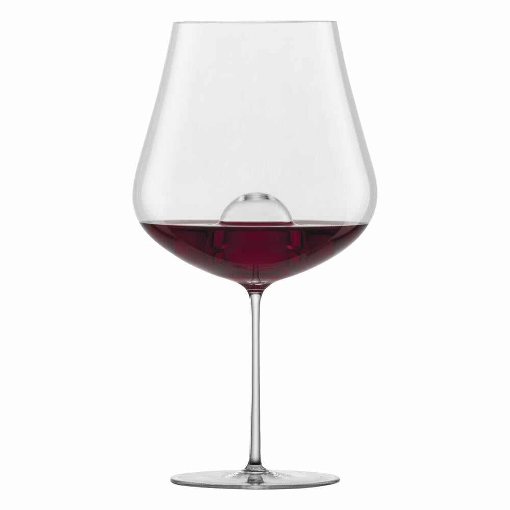 Zwiesel Glas Handmade Red Wine Glass Air Sense Burgundy Set of 2, Wine Glass, 796 ml, 122185