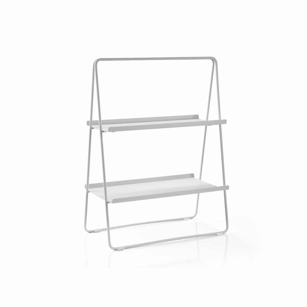 Zone Denmark Regal A-Table, side table, standing shelf, metal shelf, metal, soft grey, H 75 cm, 331830