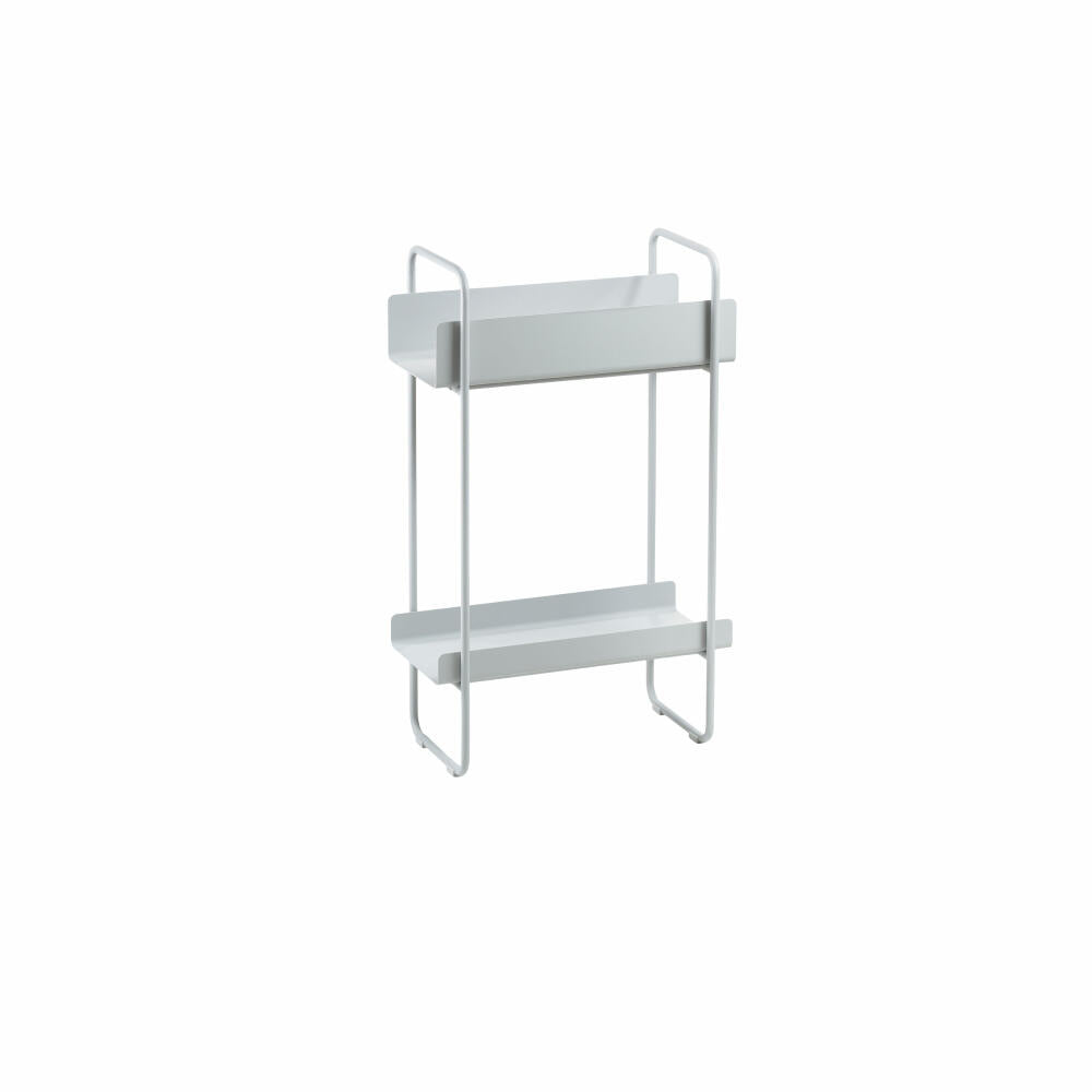 Zone Denmark Console Table A-Console Table, Side Table, Hall Table, Shelf, Metal, Soft Grey, H 77.7 cm, 26992