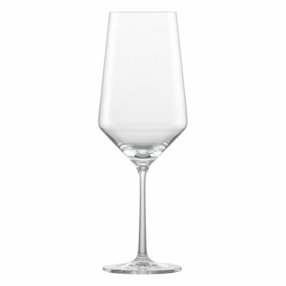 Zwiesel Glass Red Wine Glass Pure Bordeaux Set of 2, Bordeaux Glass, Wine Glass, 680 ml, 122321