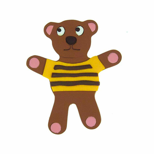 Städter Präge-Ausstecher Teddybär mit Gesicht, Ausstechform, Plätzchenform, Keks, Plätzchen, Edelstahl, 8 cm, 040106