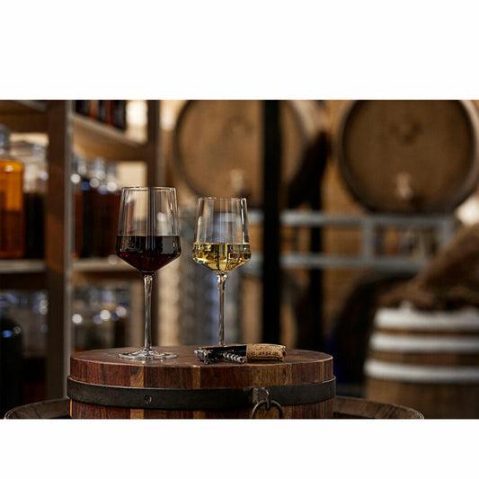 Zone Denmark Rotweinglas Rocks, 2er Set, Rotwein Glas, Weinglas, Kristallglas, 400 ml, 24439