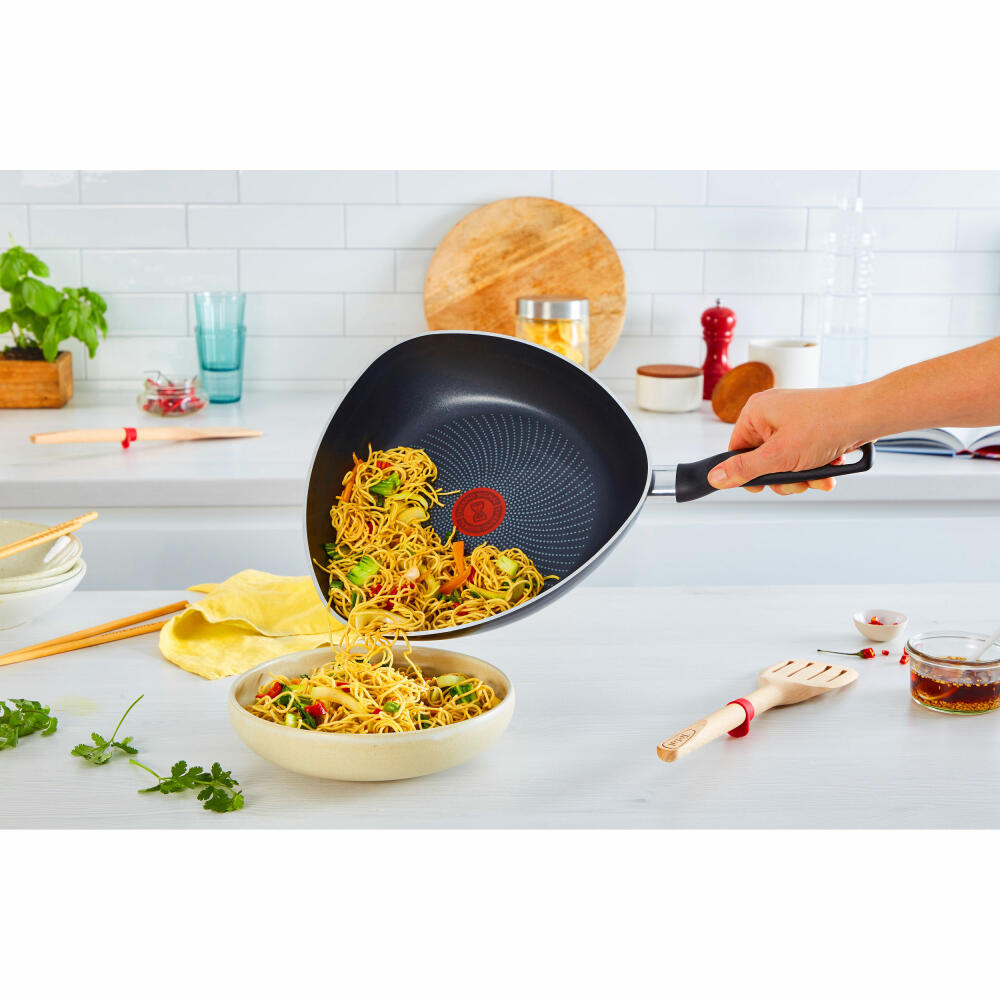 Tefal Start Easy Dreiecks-Pfanne, Bratpfanne, Pfanne, Induktionsgeeignet, Aluminium, Ø 26 cm, C26770