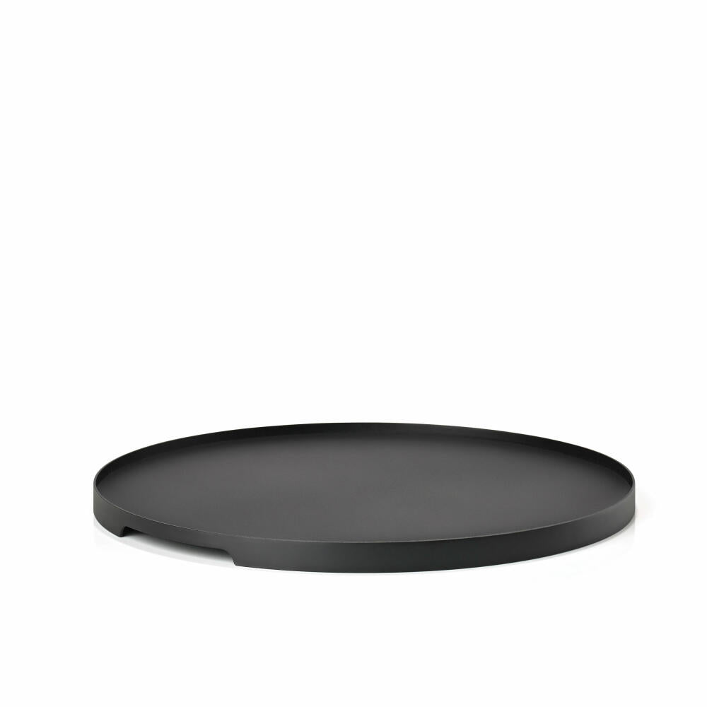 Zone Denmark Tray Singles, Serving Tray, Decorative Tray, Metal / Iron, Black, Ø 35 cm, 332037