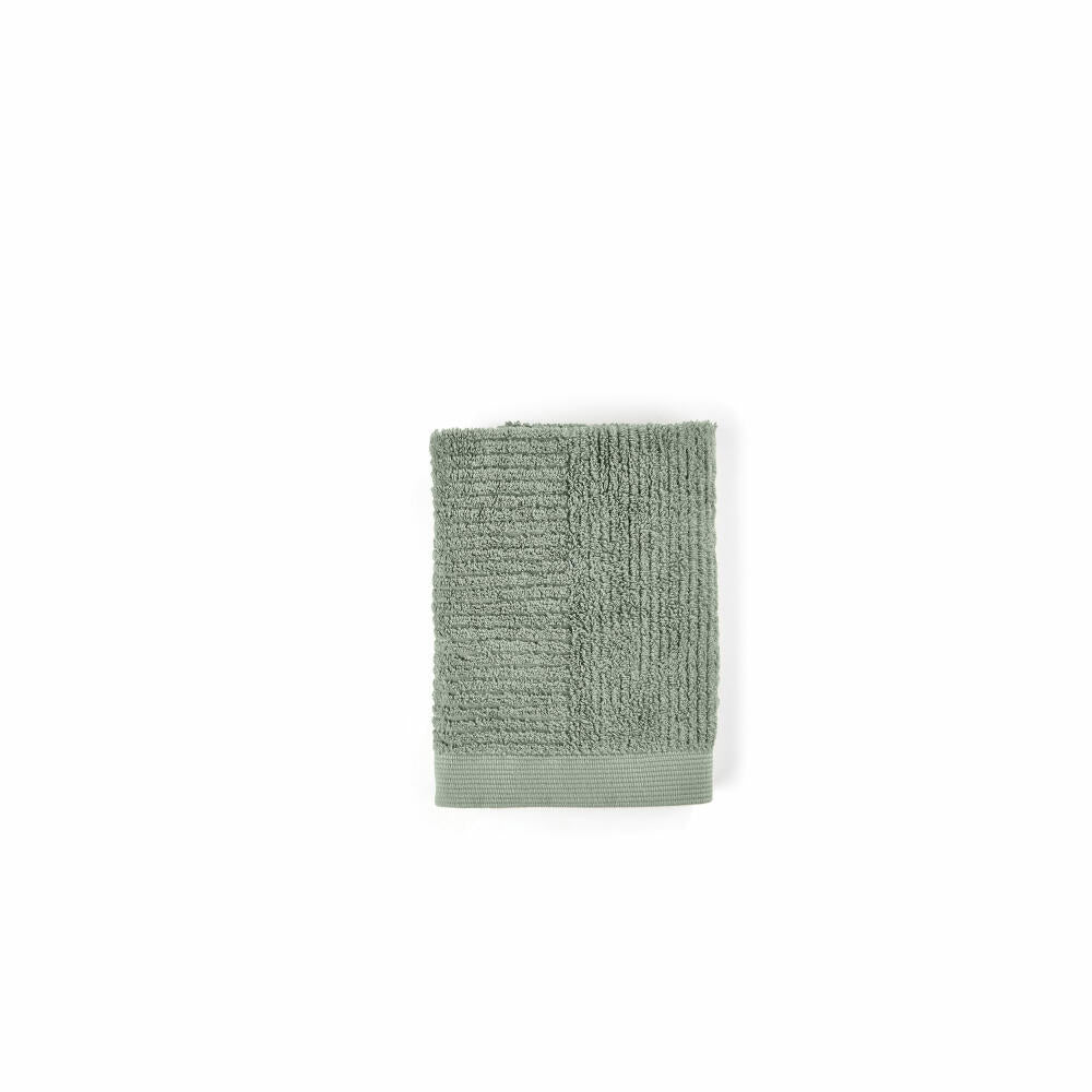 Zone Denmark Towel Classic, Bath Towel, Guest Towel, Cotton, Matcha Green, 70 x 50 cm, 15359