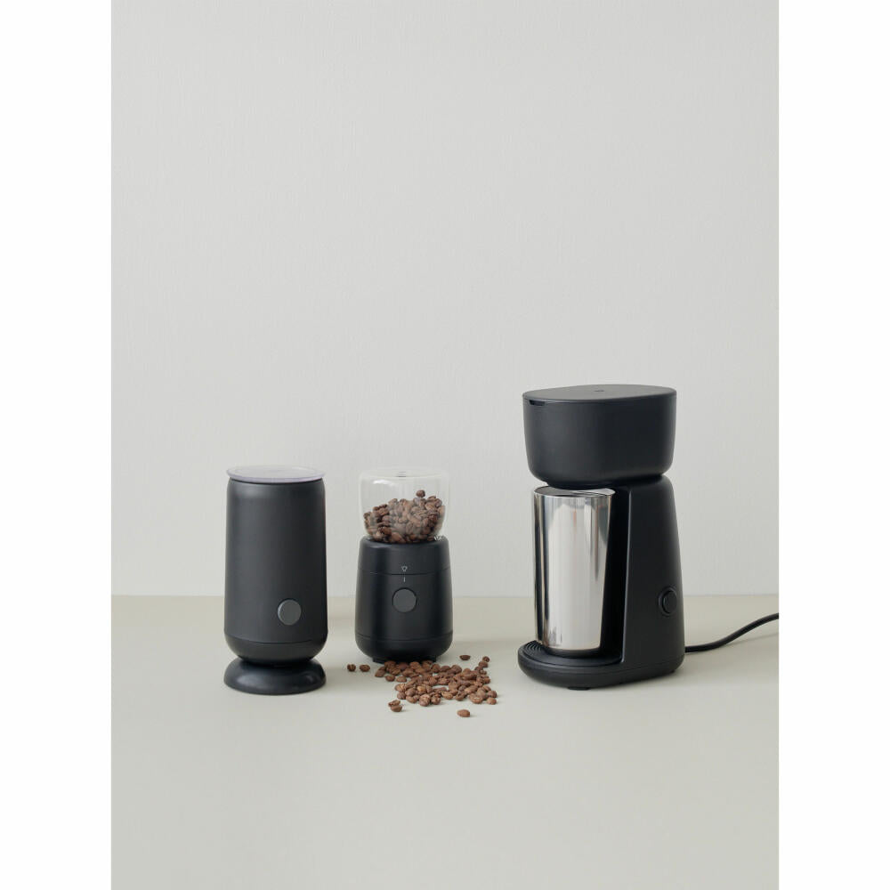 Rig-Tig Milchschäumer FOODIE Black, Aufschäumer, Edelstahl, Kunststoff, Schwarz, 180 Watt, Z00607-1